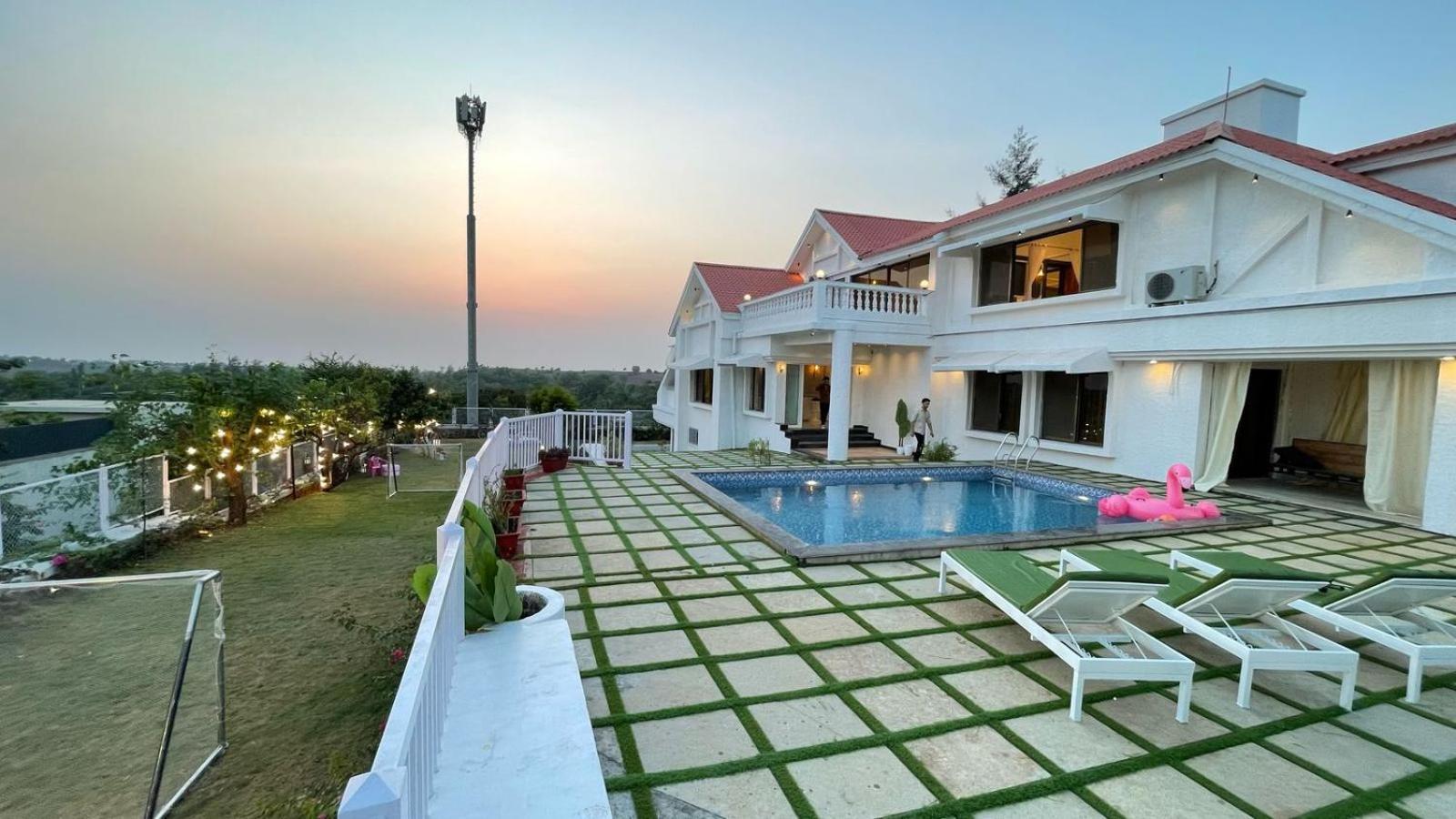 Ekostay Luxe - Casa Noah - Paddle Court & Sunset Point Lonavala Eksteriør bilde