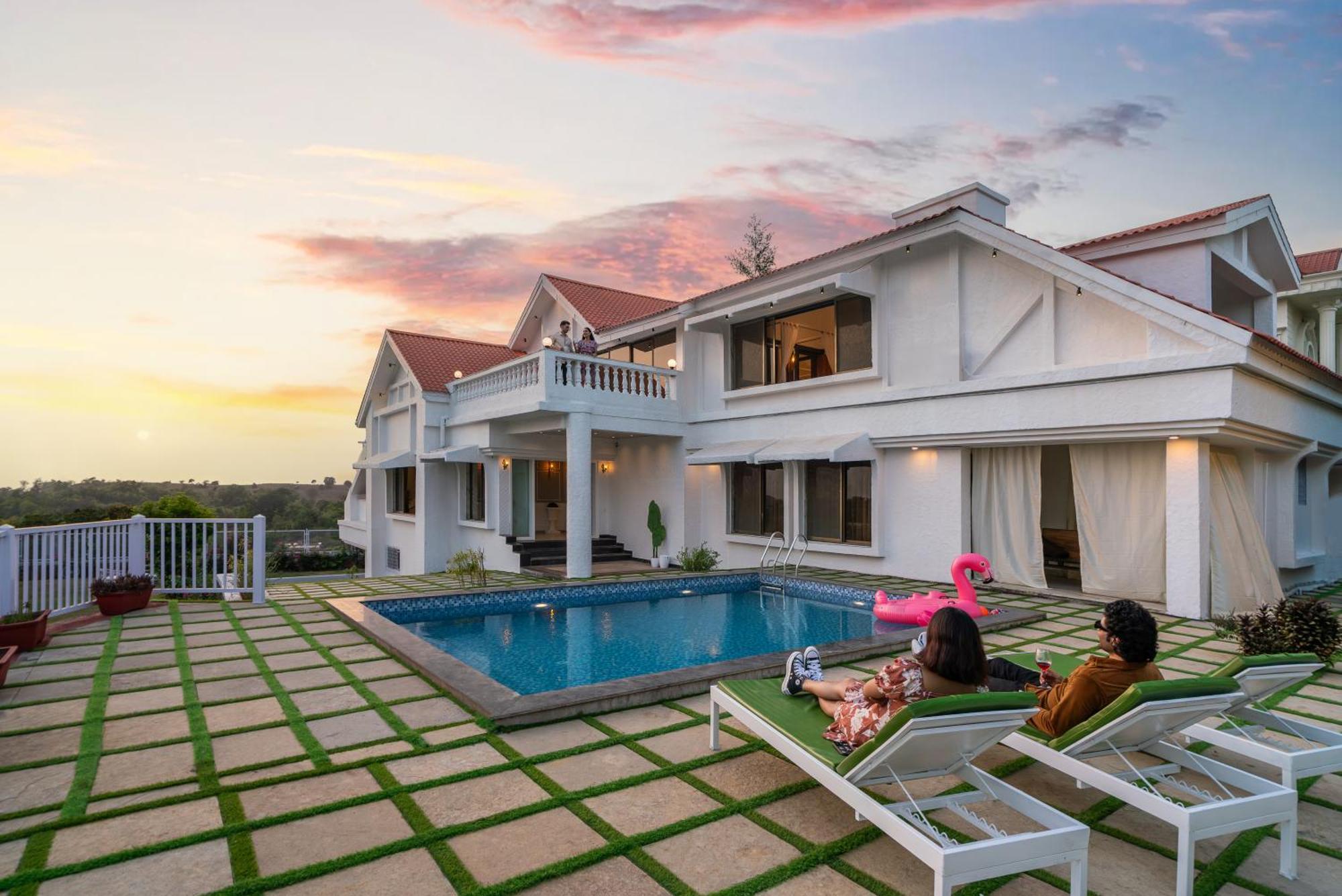 Ekostay Luxe - Casa Noah - Paddle Court & Sunset Point Lonavala Eksteriør bilde